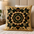 Golden Garden Cushion Cover